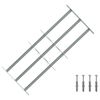 Grilaj de siguranță pentru ferestre cu 3 bare transversale 700-1050 mm
