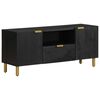 vidaXL Dulap TV, negru, 105x33x46 cm, lemn prelucrat