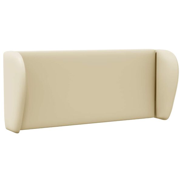 vidaXL Ureche pentru Tăblie Crem 40 x 23 x 6 cm PVC