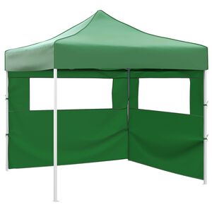 vidaXL Cort pentru Petreceri Verde 292 x 292 x 315 cm Material Oxford