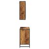 vidaXL Set de mobilier pentru baie 2 pcs Lemn Vechi Lemn compozit