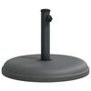 vidaXL Suport umbrelă pentru st&acirc;lpi &Oslash;32/35/38 mm, 15 kg, rotund