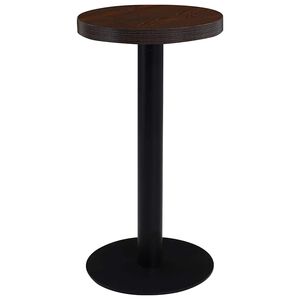 vidaXL Masă de bistro, maro &icirc;nchis, 40 cm, MDF