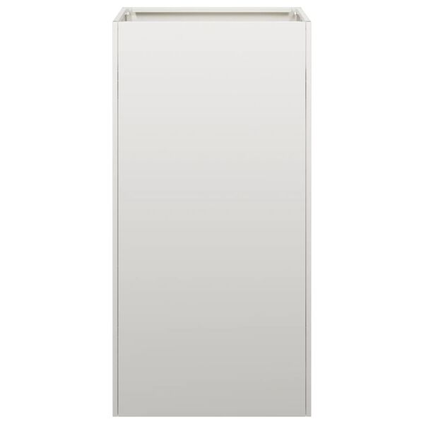 vidaXL Jardinieră 40x40x80 cm oțel inoxidabil