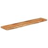 vidaXL Raft perete 110x20x2,5cm dreptunghiular lemn acacia margine vie