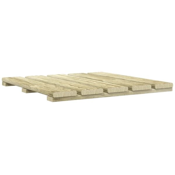 vidaXL Plăci pentru Deck 6 pcs Verde 50 x 50 cm