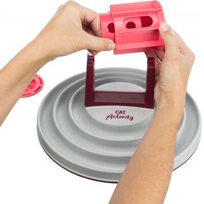 441831 TRIXIE Cat Activity Roller Bowl Pink