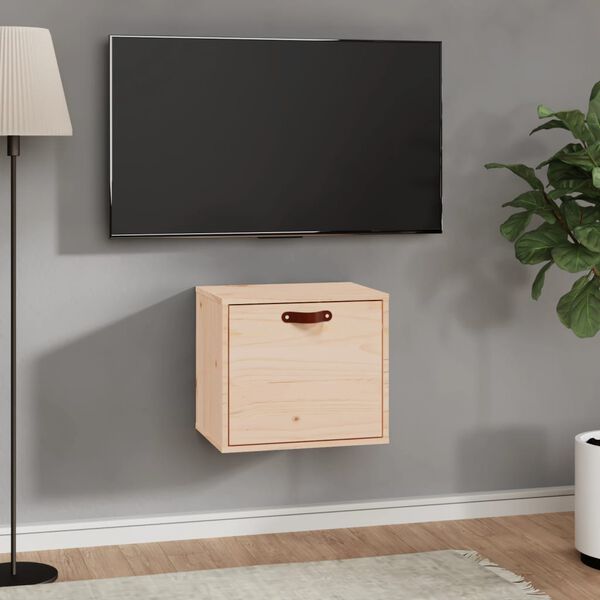 vidaXL Dulap de perete, 40x30x35 cm, lemn masiv de pin