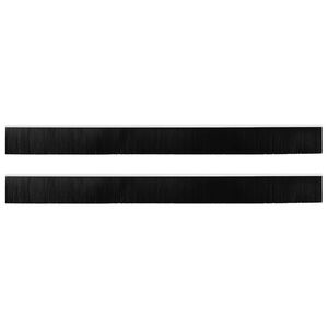 vidaXL Dopuri pentru uși autoadezive 2 pcs Alb 100 cm