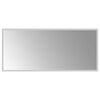 vidaXL Oglindă de baie cu LED Transparent 90 x 40 cm sticlă securizată