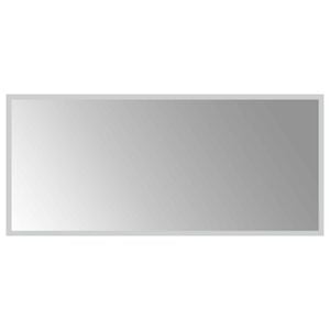 vidaXL Oglindă de baie cu LED Transparent 90 x 40 cm sticlă securizată