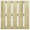vidaXL Plăci pentru Deck 6 pcs Verde 50 x 50 cm