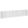 vidaXL Strat &icirc;nălțat gabion, 470x50x100 cm, fier galvanizat