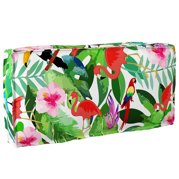 vidaXL Pernă Floral Multicolour 80 x 40 x 12 cm Material Oxford