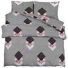 vidaXL Set cu husă de pilotă, multicolor, 220x240 cm, bumbac