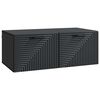 vidaXL Oglindă TV montată pe perete Pe perete Negru 78,5 x 41 x 30 cm