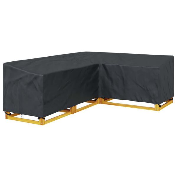 vidaXL Husă pentru mobilă Negru 260 x 210 x 80 cm Material Oxford 420D