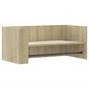 vidaXL Raft de perete, stejar sonoma, 70,5x35x30,5 cm, lemn prelucrat