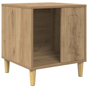 vidaXL Casă pentru c&acirc;ini Stejar artizanal 44 x 42 x 49 cm
