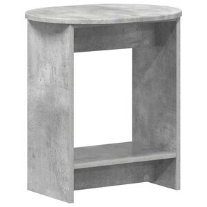 vidaXL Masă laterală Gri Beton 50 x 39,5 x 55 cm Lemn prelucrat