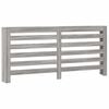 vidaXL Mască pentru calorifer, gri sonoma, 175x20x82 cm lemn prelucrat