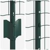 vidaXL Gard cu St&acirc;lp Verde 1,5 x 10 m Oțel și PVC