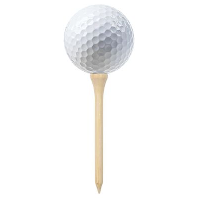 vidaXL Teuri de golf, 1000 buc., 83 mm, bambus