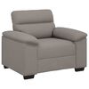 vidaXL Canapea fotoliu gri taupe 100x81x84 cm, material textil