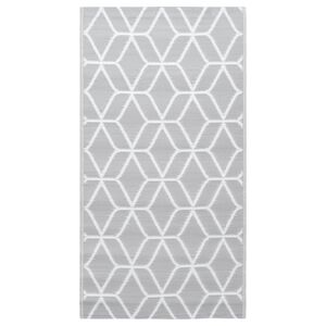 vidaXL Covor de exterior, ARAKIL gri, 160 x 230 cm, PP