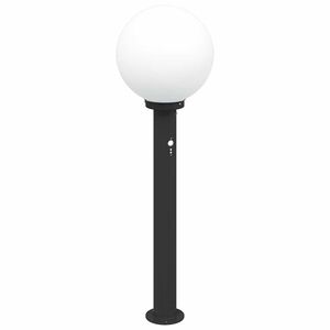 vidaXL St&acirc;lp luminos cu senzor 80 cm negru IP44