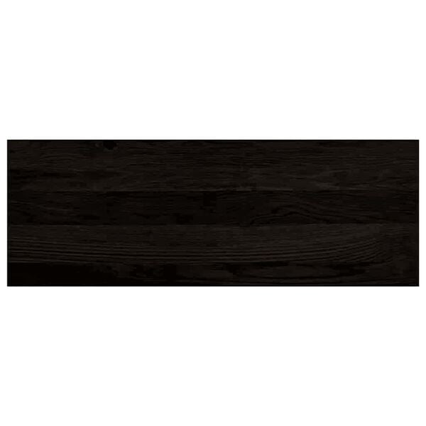 vidaXL Trepte de scară 16 buc maro &icirc;nchis lemn masiv de stejar