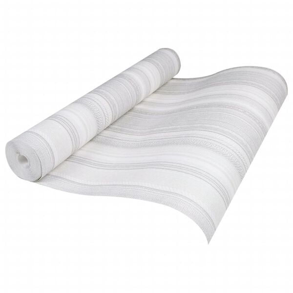 vidaXL Tapet 3D, model benzi, gri, 10x0,53 m, nețesut