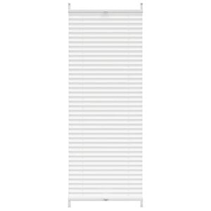 vidaXL Jaluzea plisse, alb, 40x100 cm, pliuri