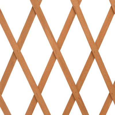vidaXL Gard cu zăbrele de grădină, portocaliu, 180x100 cm, lemn brad