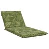vidaXL Perna pentru Șezlong GEMERT 100% Polyester Design cu frunze