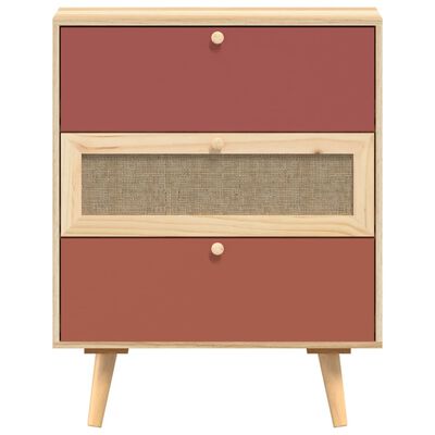 vidaXL Servantă cu sertare, 60x30x75 cm, lemn prelucrat