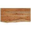 vidaXL Raft perete 40x20x2,5 cm dreptunghiular lemn acacia margine vie
