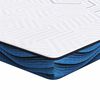 vidaXL Suport pentru saltea 160 x 200 cm grosime Material Jacquard Alb