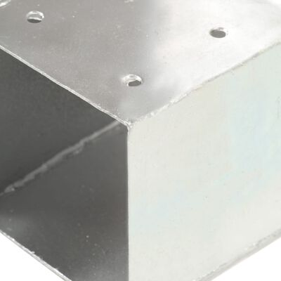 vidaXL Conector de grindă, formă T, 71 x 71 mm, metal galvanizat
