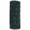 vidaXL Gard Euro Verde 0.4 x 10 m Fier acoperit cu PVC
