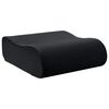 vidaXL Pernă pentru șezut Simplu Negru 40 x 40 x 13 cm Spumă PU
