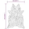vidaXL Covor maro și alb 120x170 cm model vacă, lavabil anti-alunecare