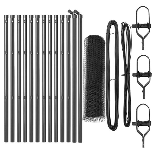 vidaXL St&acirc;lp de gard. Gri 25 x 0,8 m (plasare 25 mm) Oțel și PVC