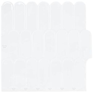 vidaXL Placă cu Pene 50 pcs Alb 30 x 30 cm Poliuretan și PET