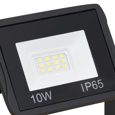 vidaXL Proiector cu LED și mâner, 2x10 W, alb rece