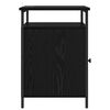 vidaXL Dulap de noapte Stejar Negru 40 x 42 x 60cm Lemn compozit