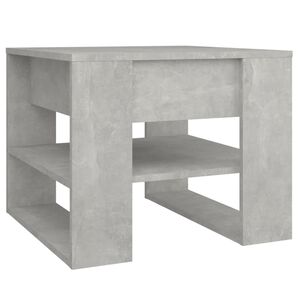 vidaXL Măsuță de cafea, gri beton, 55,5x55x45 cm, lemn prelucrat
