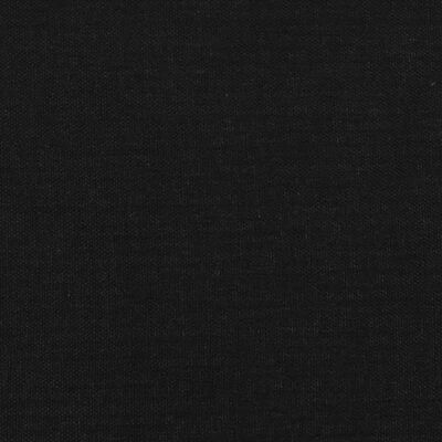vidaXL Pat box spring cu saltea, negru, 120x190 cm, catifea