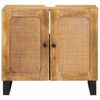 vidaXL Dulap pentru Chiuveta de Baie Maro 62 x 33 x 58 cm