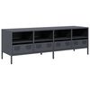 vidaXL Dulap TV, antracit, 135x39x43,5 cm, oțel laminat la rece